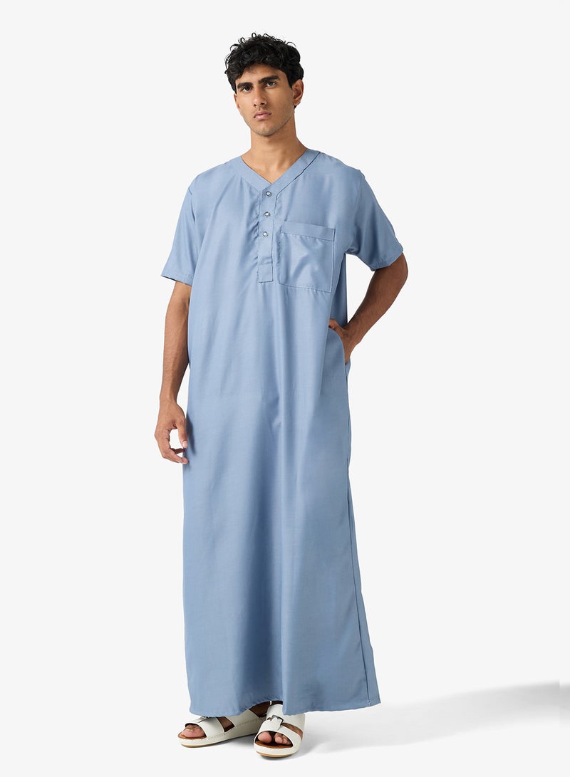 روبرت وود ثوب كلاسيكي بياقة على شكل حرف - Image 1